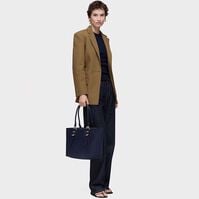 Capazo Grande Buckles Soft Azul Marino   Capazo Grande Buckles Soft Azul Marino   4